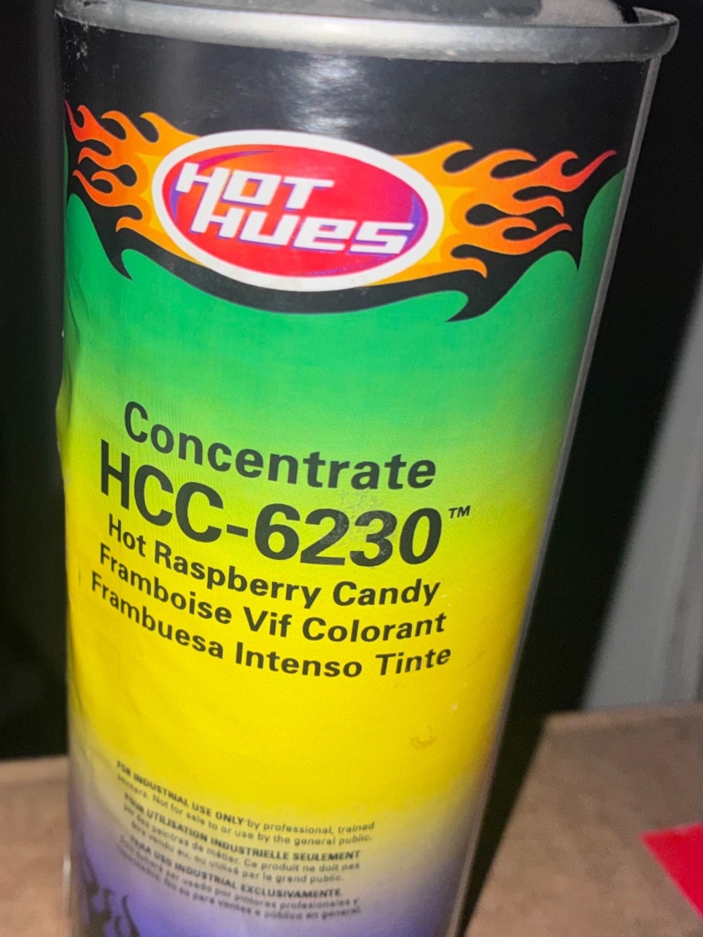 Hot Hues Raspberry Red Candy Concentrate for Automotive Finishes